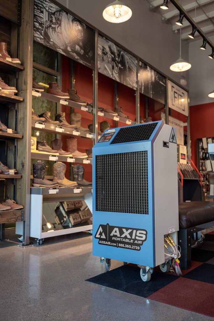 Axis portable climate control machine in Memphis