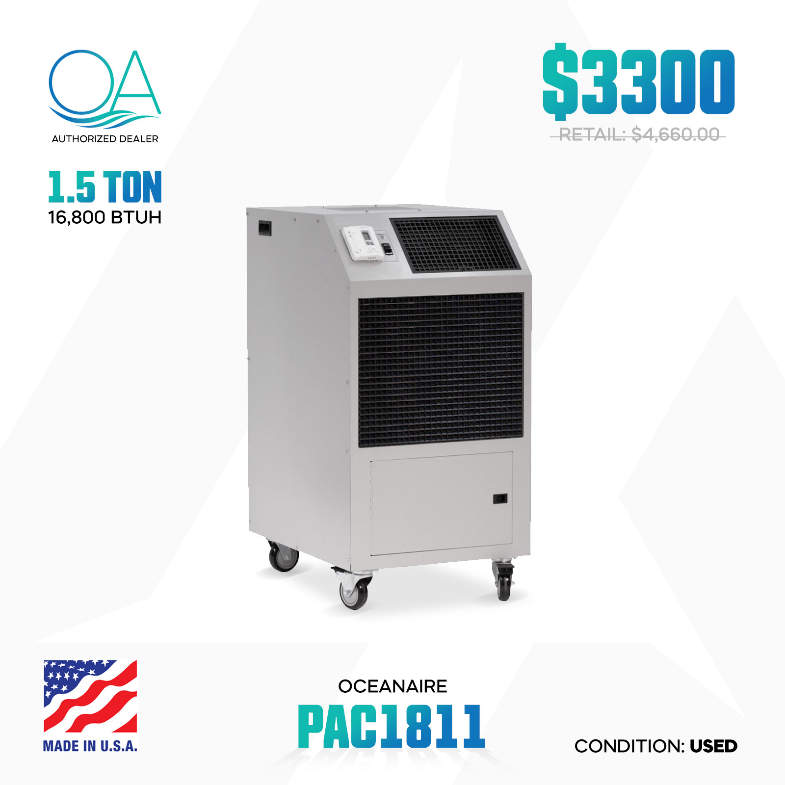 Oceanaire PAC1811 - Used